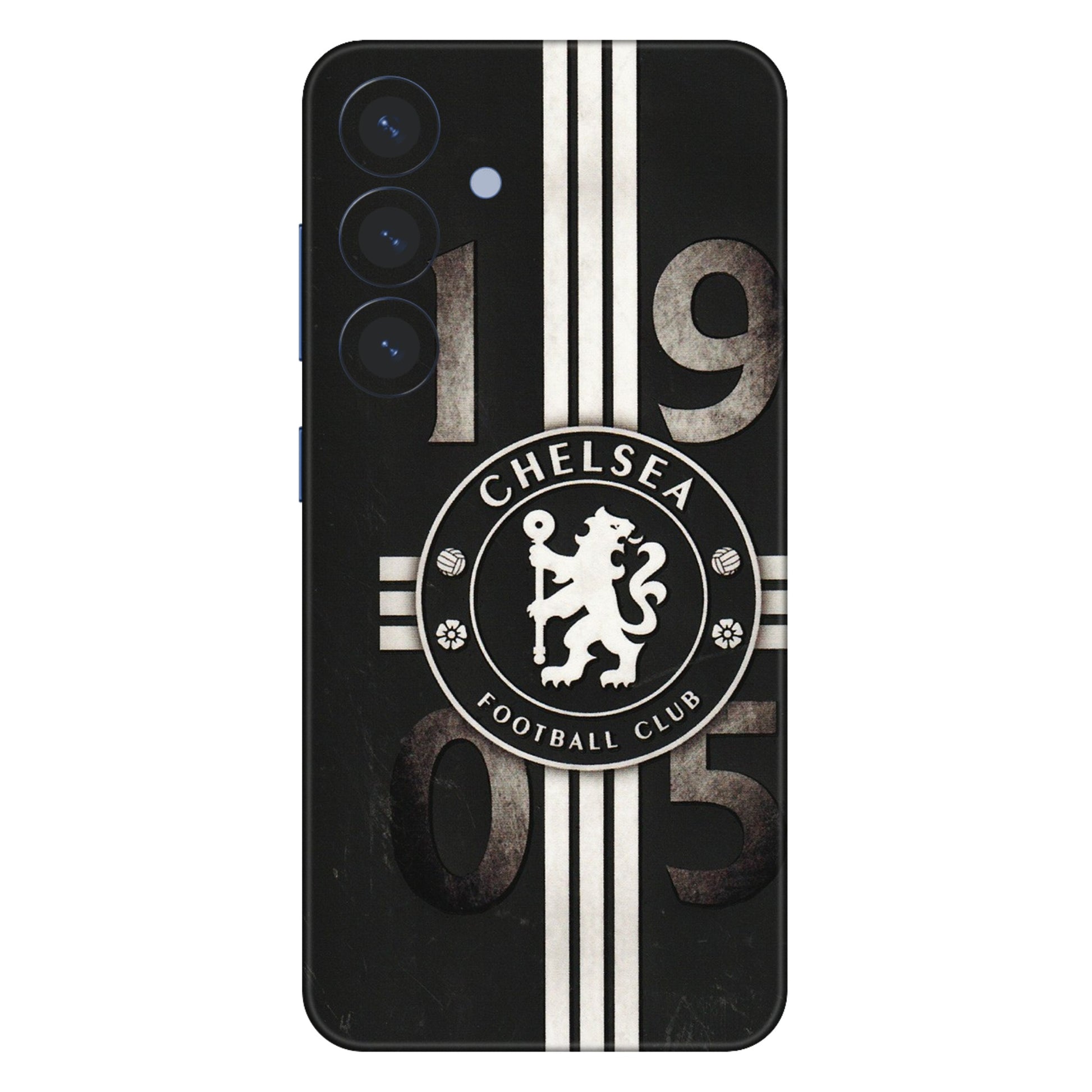 Samsung A/S Series Phone Skins (All Models) - Chelsea Fan Club - 3D Embossed Finish (L-36) Samsung Galaxy S25 (5G)