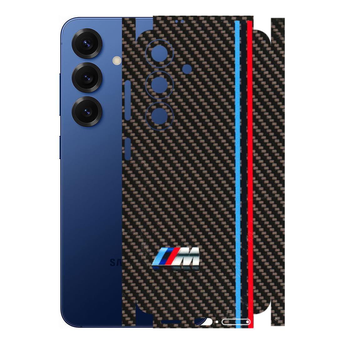 Samsung A/S Series Phone Skins (All Models) - BM Carbon Fiber Feels - 3D Embossed Finish (L-38) Samsung Galaxy S25 (5G)