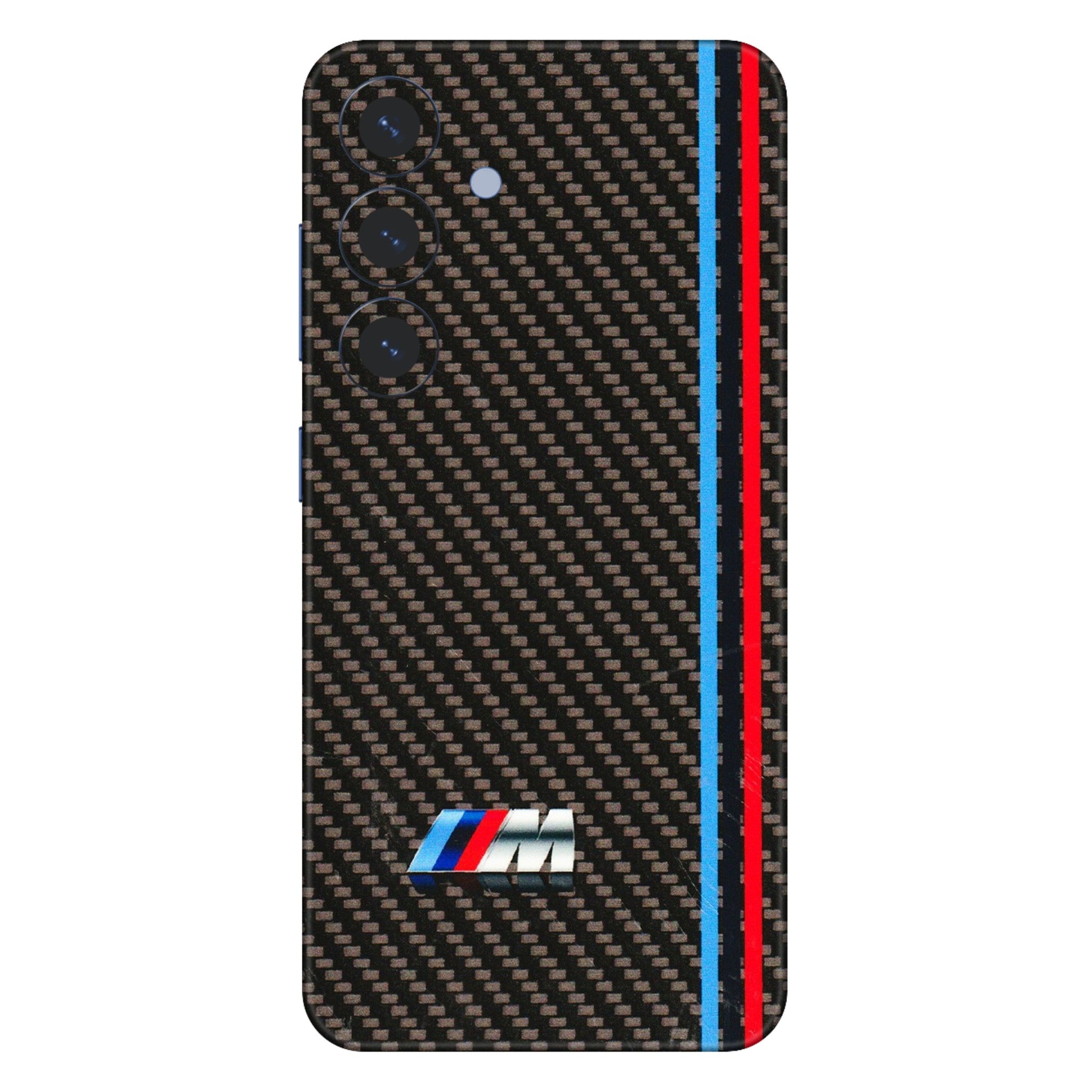 Samsung A/S Series Phone Skins (All Models) - BM Carbon Fiber Feels - 3D Embossed Finish (L-38) Samsung Galaxy S25 (5G)