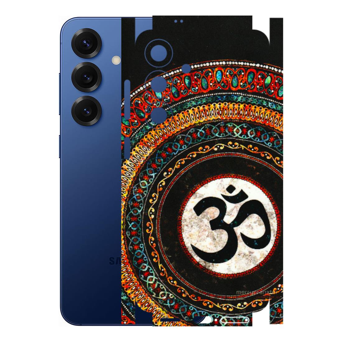 Samsung A/S Series Phone Skins (All Models) - Aum Chant Abstract - 3D Embossed Finish (L-42) Samsung Galaxy S25 (5G)