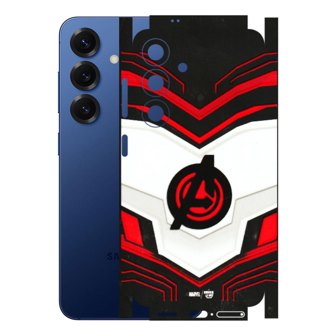 Samsung A/S Series Phone Skins (All Models) - Avengers Logo - 3D Embossed Finish (L-55) Samsung Galaxy S25 (5G)