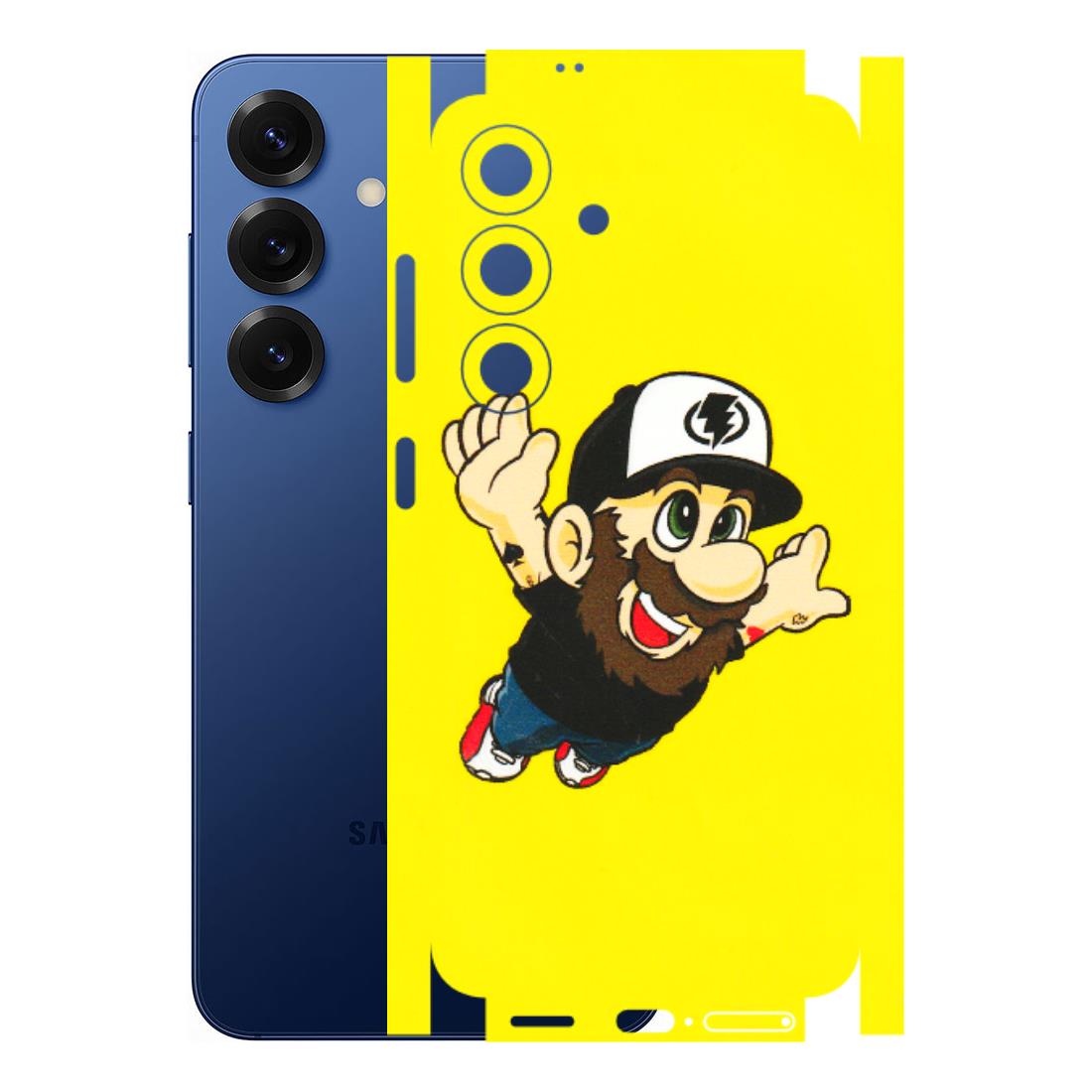 Samsung A/S Series Phone Skins (All Models) - Flying Beardo - 3D Embossed Finish (L-60) Samsung Galaxy S25 (5G)