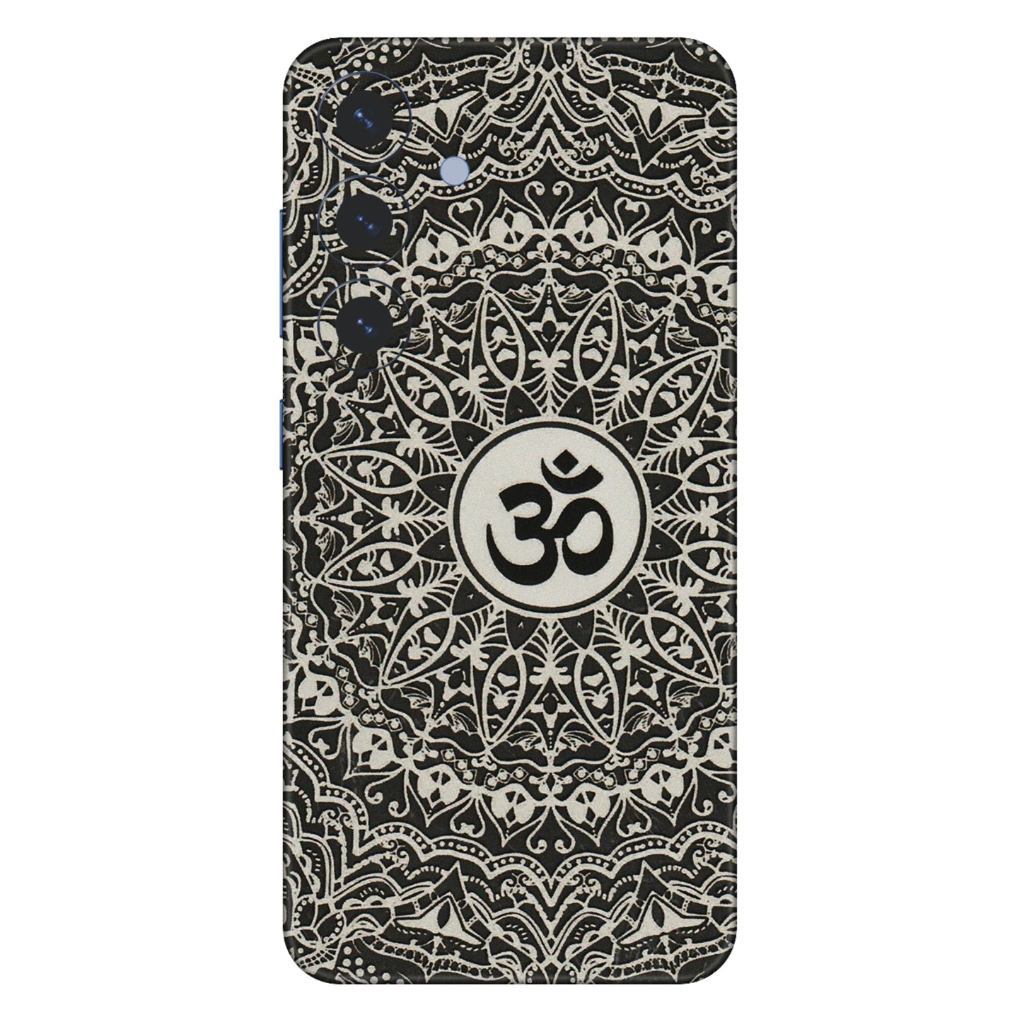 Samsung A/S Series Phone Skins (All Models) - Aum Elegant Mandala - 3D Embossed Finish (L-62) Samsung Galaxy S25 (5G)