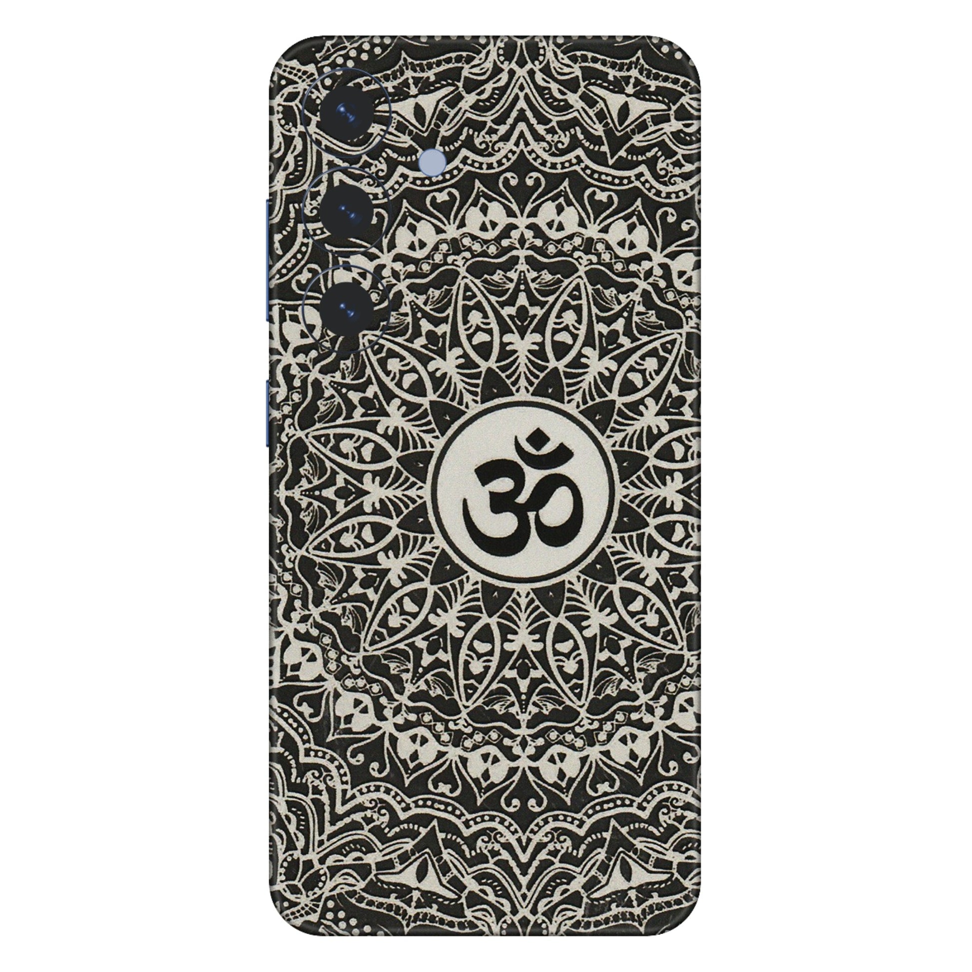 Samsung A/S Series Phone Skins (All Models) - Aum Elegant Mandala - 3D Embossed Finish (L-62) Samsung Galaxy S25 (5G)