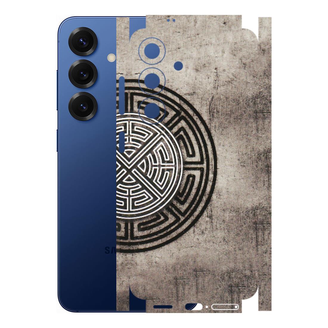 Samsung A/S Series Phone Skins (All Models) - Mysterious Circular Design - 3D Embossed Finish (L-63) Samsung Galaxy S25 (5G)