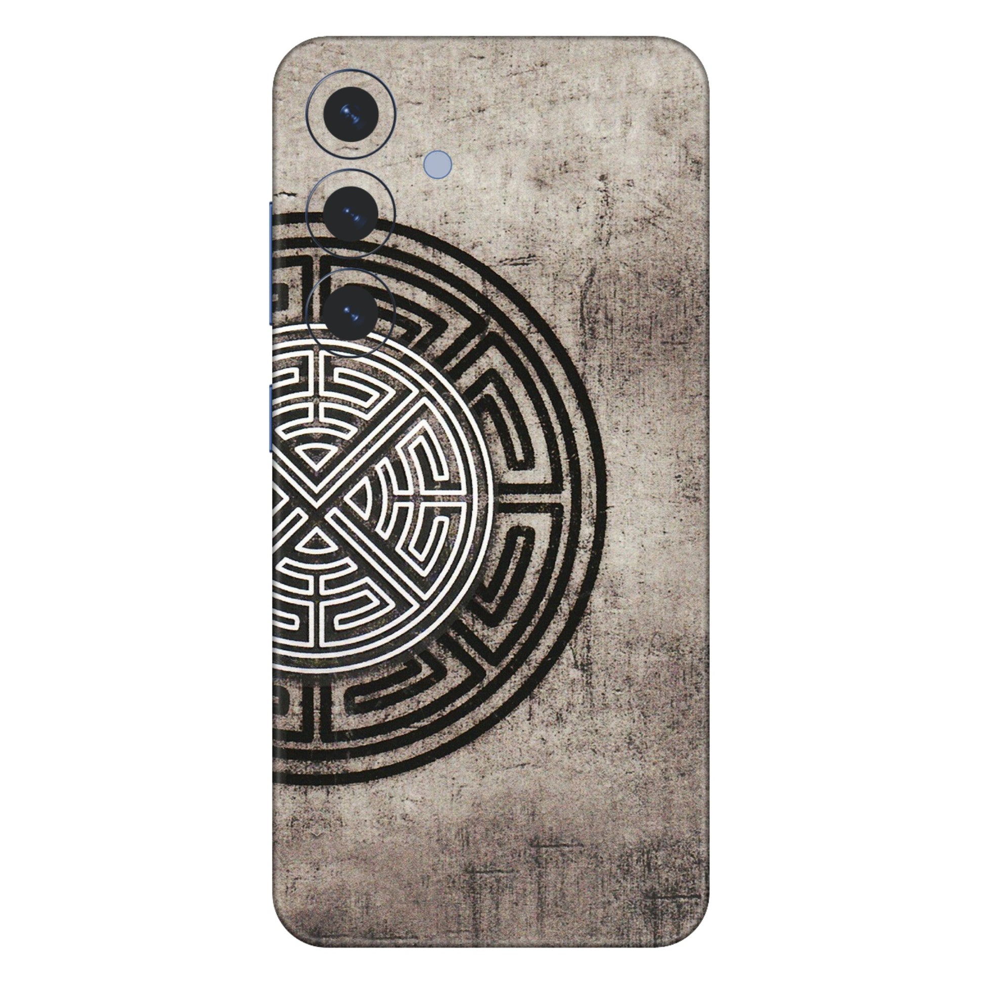 Samsung A/S Series Phone Skins (All Models) - Mysterious Circular Design - 3D Embossed Finish (L-63) Samsung Galaxy S25 (5G)