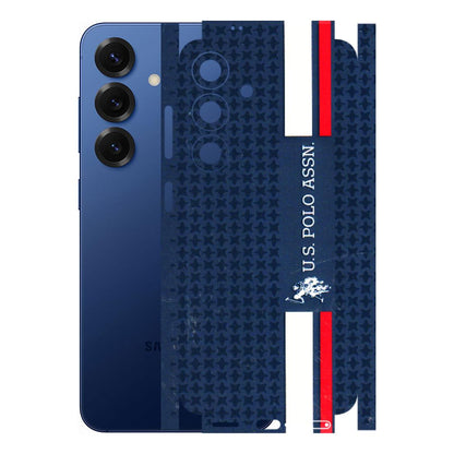 Samsung A/S Series Phone Skins (All Models) - US POLO Designer Brand - 3D Embossed Finish (L-65) Samsung Galaxy S25 (5G)