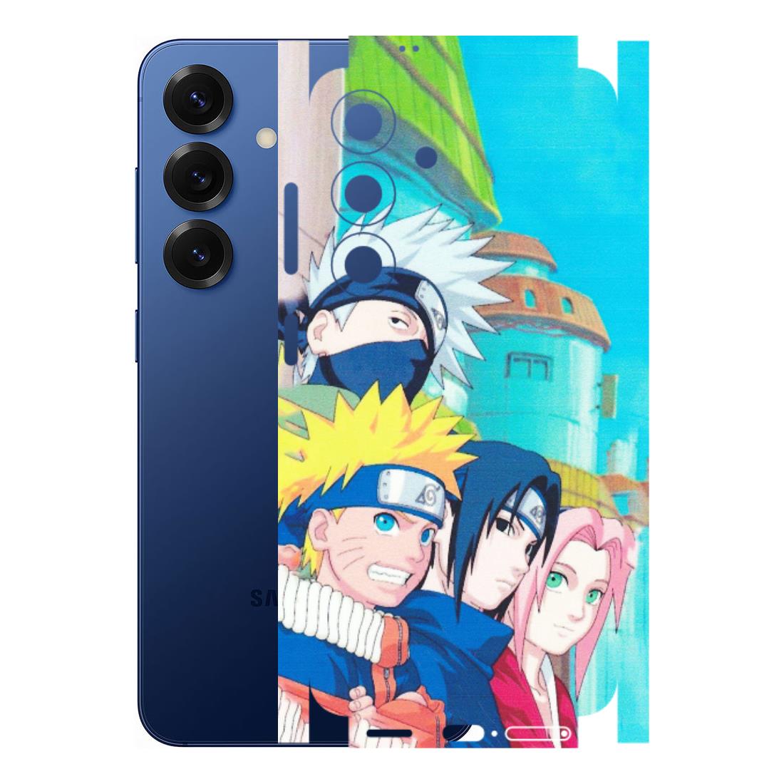 Samsung A/S Series Phone Skins (All Models) - Team Minato And Kakashi - Matte Finish (M-101) Samsung Galaxy S25 (5G)