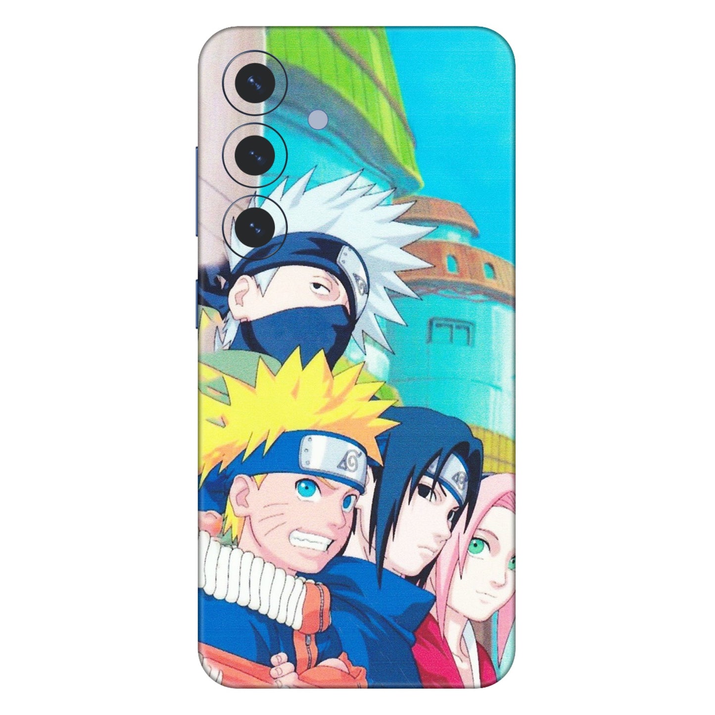 Samsung A/S Series Phone Skins (All Models) - Team Minato And Kakashi - Matte Finish (M-101) Samsung Galaxy S25 (5G)