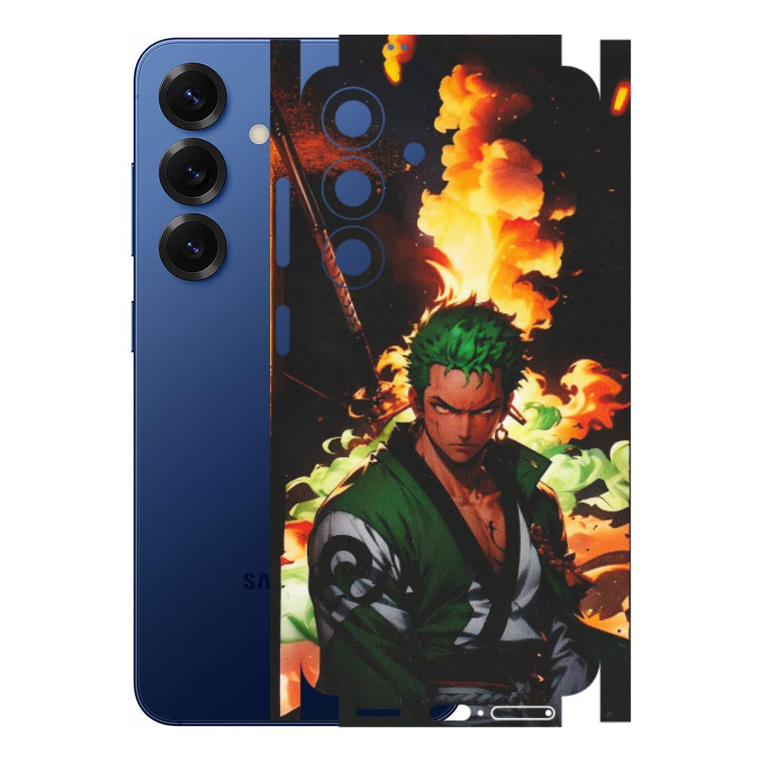 Samsung A/S Series Phone Skins (All Models) - Roronoa Zoro - Matte Finish (M-102) Samsung Galaxy S25 (5G)