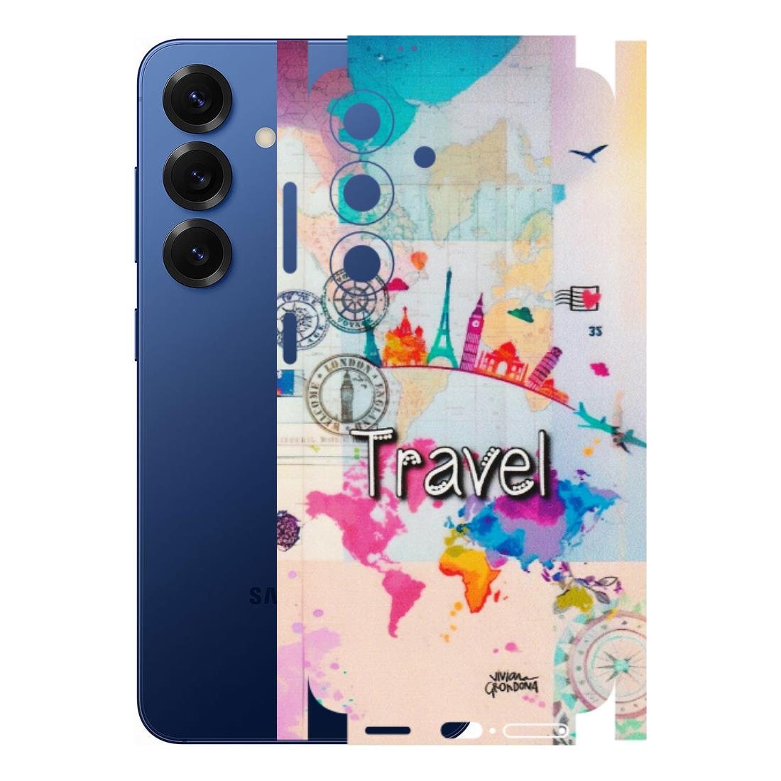 Samsung A/S Series Phone Skins (All Models) - Travel The Wonders - Matte Finish (M-108) Samsung Galaxy S25 (5G)