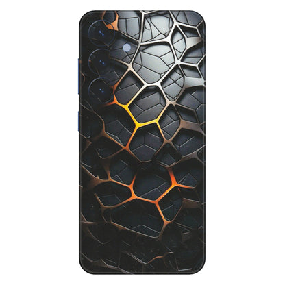 Samsung A/S Series Phone Skins (All Models) - New Abstract Graphite Tiles - Matte Finish (M-130) Samsung Galaxy S25 (5G)