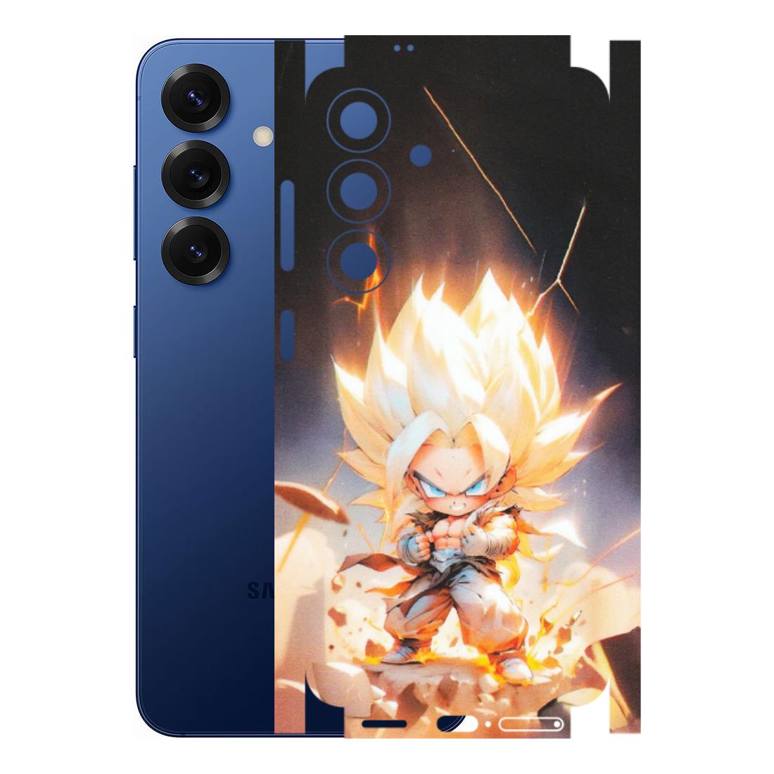 Samsung A/S Series Phone Skins (All Models) - Goku Dragon Cute Anime - Matte Finish (M-131) Samsung Galaxy S25 (5G)
