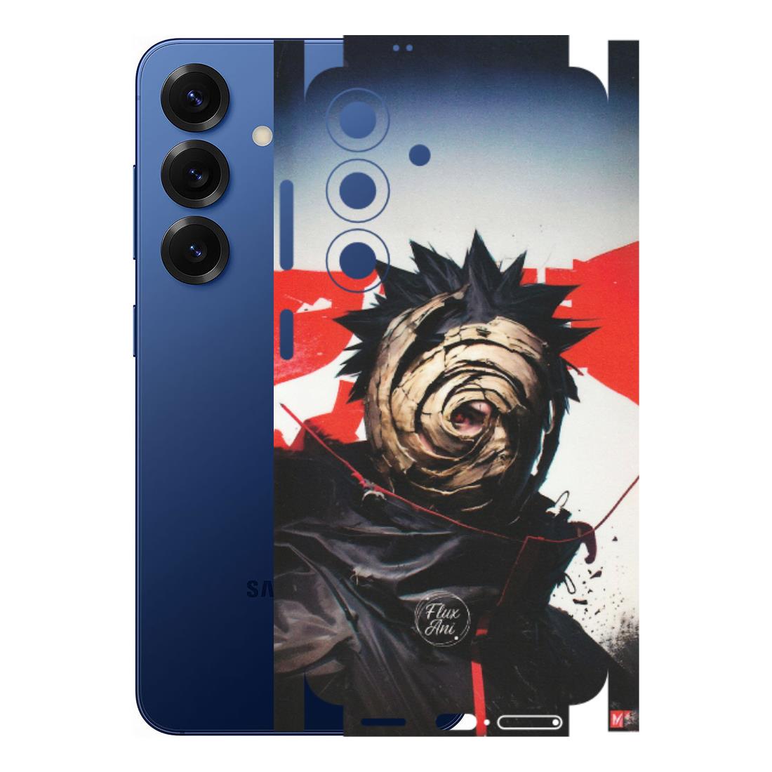 Samsung A/S Series Phone Skins (All Models) - Obito Uchiha Cool Anime - Matte Finish (M-134) Samsung Galaxy S25 (5G)