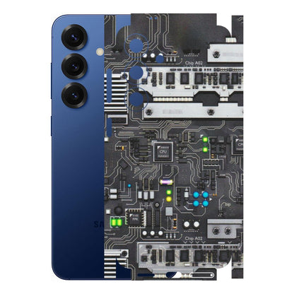 Samsung A/S Series Phone Skins (All Models) - Motherboard Internals - Matte Finish (M-135) Samsung Galaxy S25 (5G)