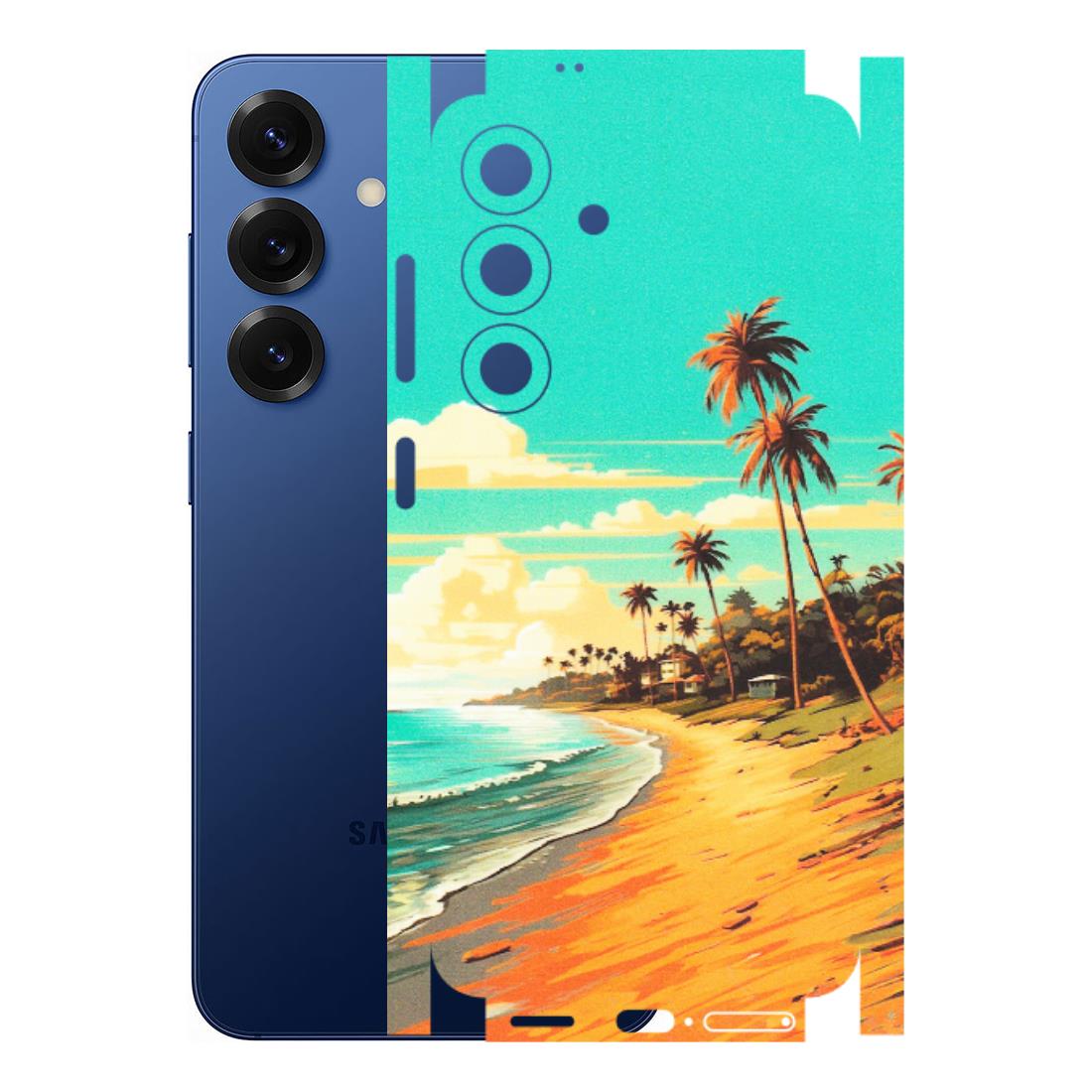 Samsung A/S Series Phone Skins (All Models) - Miami Beach - Matte Finish (M-136) Samsung Galaxy S25 (5G)