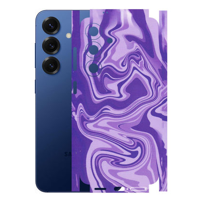 Samsung A/S Series Phone Skins (All Models) - Hazy Purple Nights - Matte Finish (M-14) Samsung Galaxy S25 (5G)