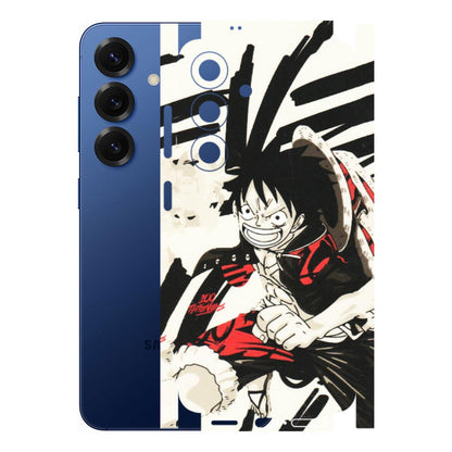 Samsung A/S Series Phone Skins (All Models) - Monkey D.Luffy Manga Anime - Matte Finish (M-145) Samsung Galaxy S25 (5G)