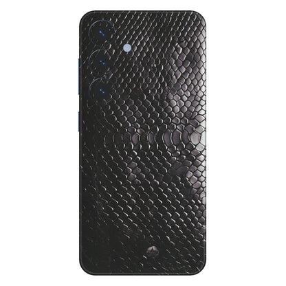 Samsung A/S Series Phone Skins (All Models) - Black Snack Leather - Matte Finish (M-147) Samsung Galaxy S25 (5G)