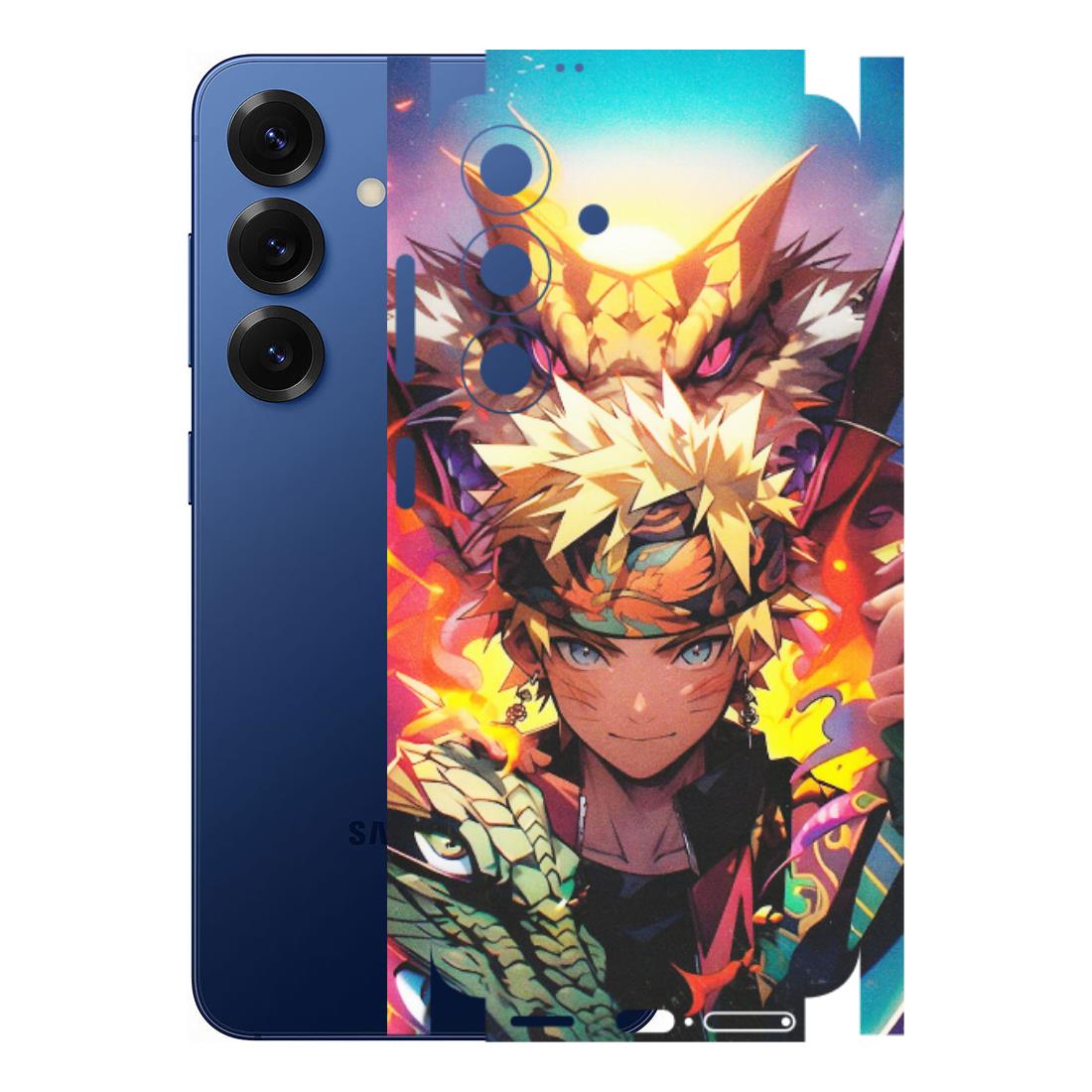 Samsung A/S Series Phone Skins (All Models) - Angry Naruto Anime - Matte Finish (M-148) Samsung Galaxy S25 (5G)