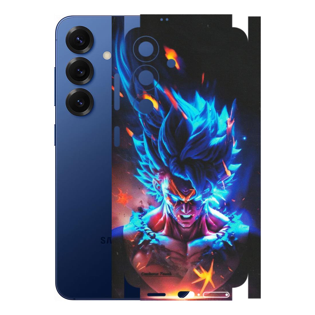 Samsung A/S Series Phone Skins (All Models) - Angry Goku Dragon Ball Anime - Matte Finish (M-150) Samsung Galaxy S25 (5G)
