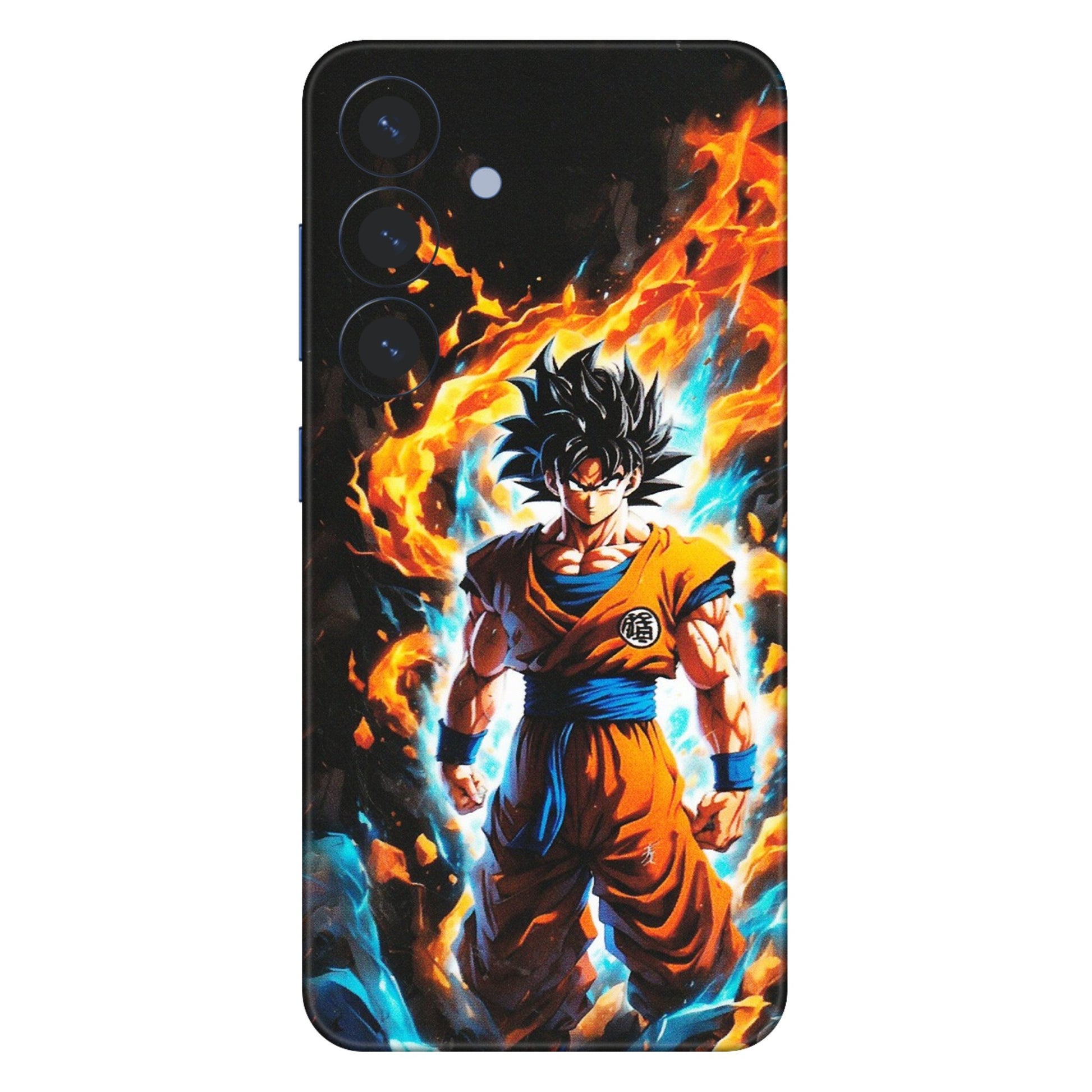 Samsung A/S Series Phone Skins (All Models) - Goku Transformation Anime - Matte Finish (M-159) Samsung Galaxy S25 (5G)