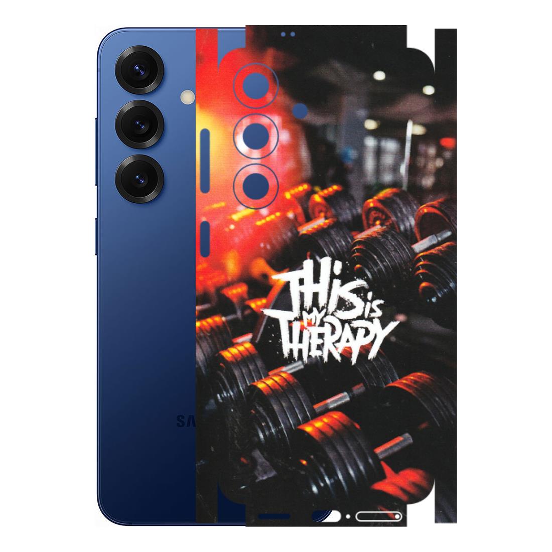 Samsung A/S Series Phone Skins (All Models) - GYM Lover Therapy - Matte Finish (M-160) Samsung Galaxy S25 (5G)