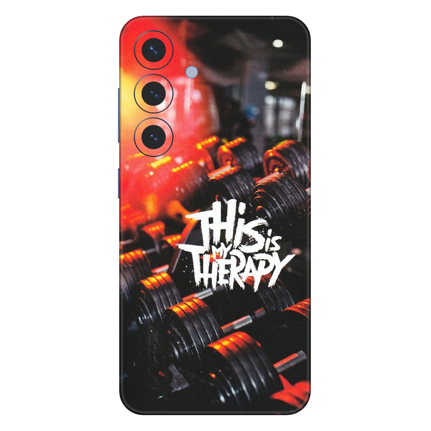Samsung A/S Series Phone Skins (All Models) - GYM Lover Therapy - Matte Finish (M-160) Samsung Galaxy S25 (5G)