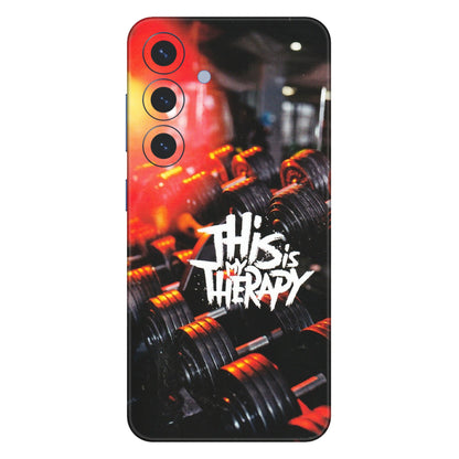 Samsung A/S Series Phone Skins (All Models) - GYM Lover Therapy - Matte Finish (M-160) Samsung Galaxy S25 (5G)