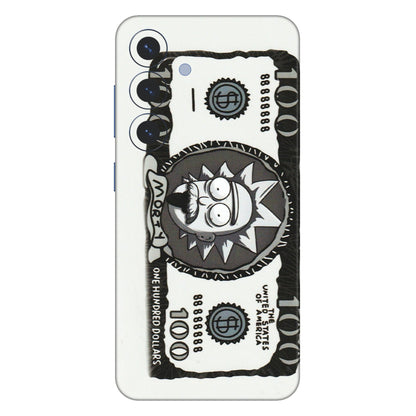 Samsung A/S Series Phone Skins (All Models) - Rick And Morty Hundred Dollar Anime - Matte Finish (M-161) Samsung Galaxy S25 (5G)