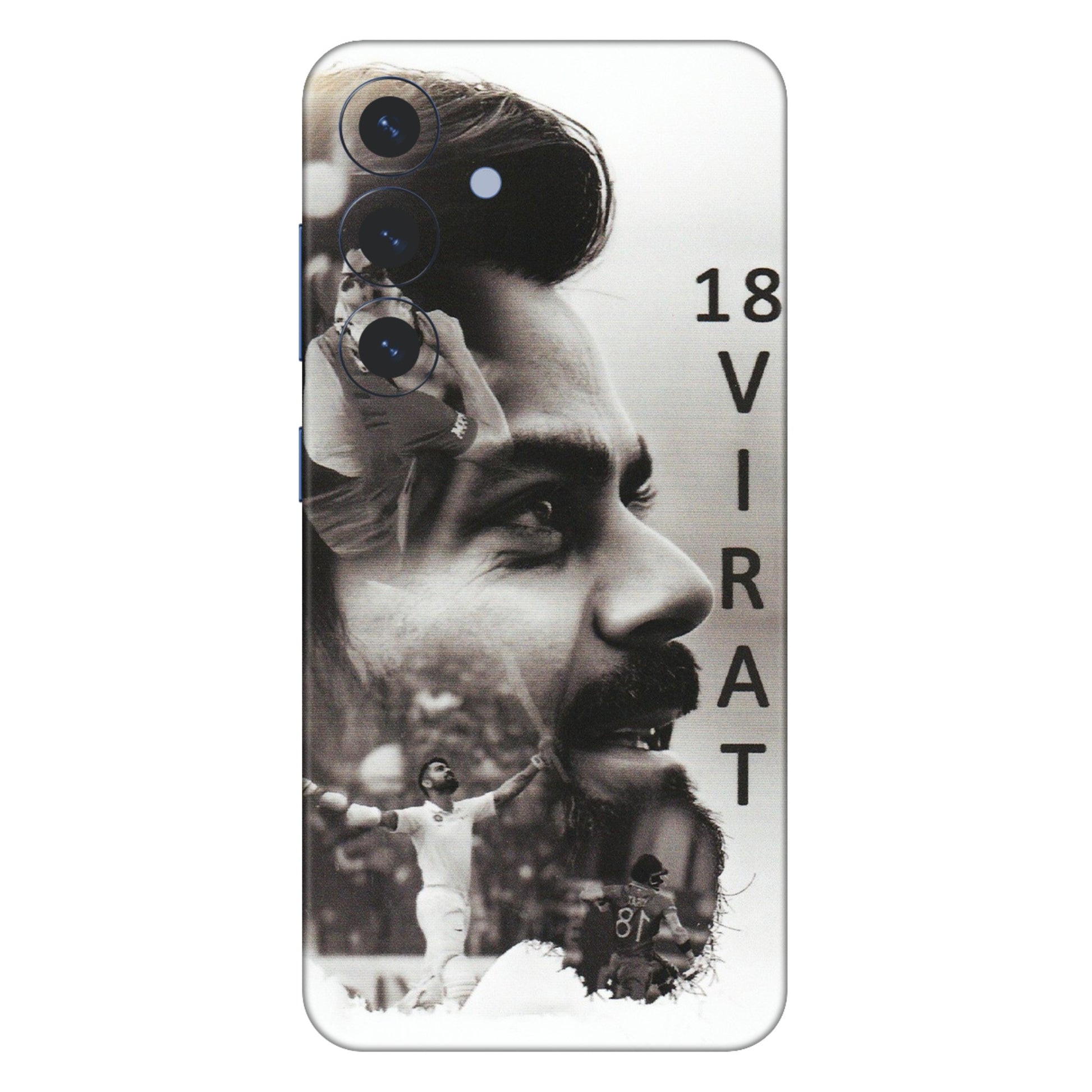 Samsung A/S Series Phone Skins (All Models) - Virat Kohli Cricketer - Matte Finish (M-163) Samsung Galaxy S25 (5G)