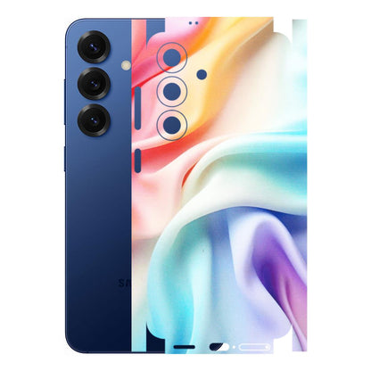 Samsung A/S Series Phone Skins (All Models) - Colourful Silk Cloth - Matte Finish (M-165) Samsung Galaxy S25 (5G)