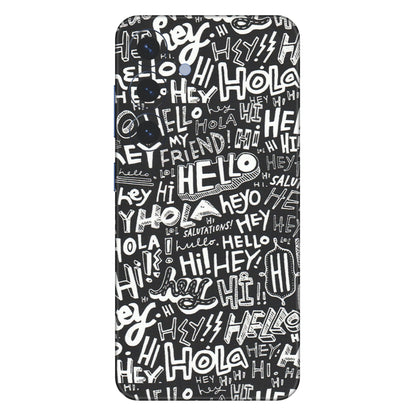 Samsung A/S Series Phone Skins (All Models) - Hi Hello Doodles - Matte Finish (M-25) Samsung Galaxy S25 (5G)