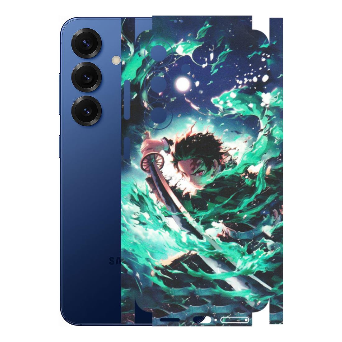 Samsung A/S Series Phone Skins (All Models) - Sword Fighter Anime - Matte Finish (M-29) Samsung Galaxy S25 (5G)