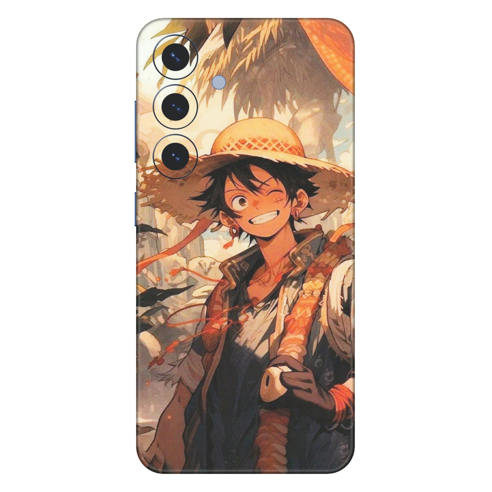 Samsung A/S Series Phone Skins (All Models) - Anime Character Smile - Matte Finish (M-33) Samsung Galaxy S25 (5G)