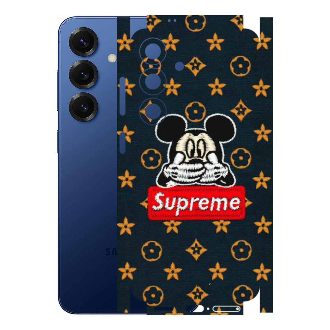 Samsung A/S Series Phone Skins (All Models) - Mickey Supreme - Matte Finish (M-83) Samsung Galaxy S25 (5G)