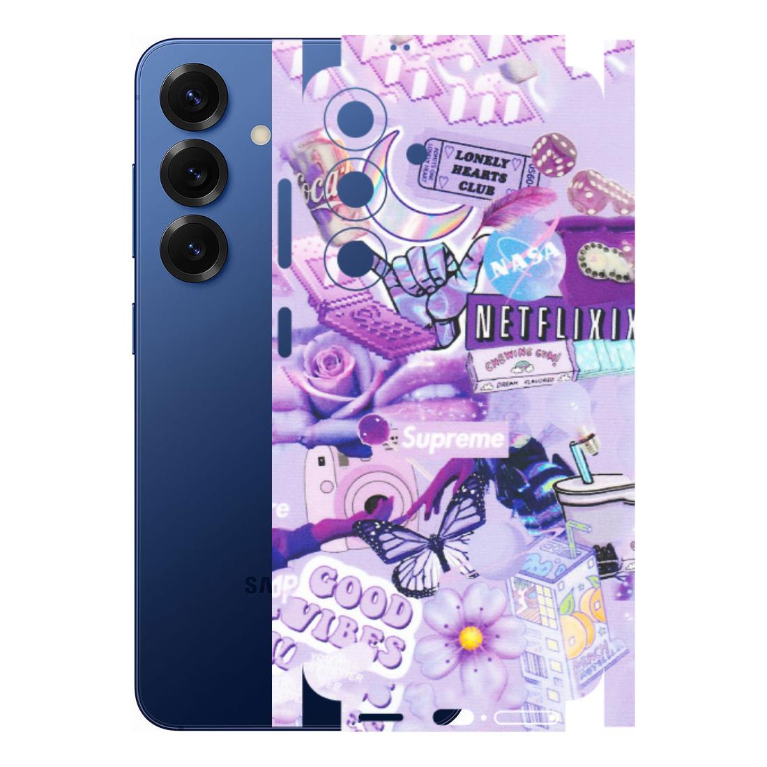 Samsung A/S Series Phone Skins (All Models) - Supreme Purple Magic - Matte Finish (M-88) Samsung Galaxy S25 (5G)