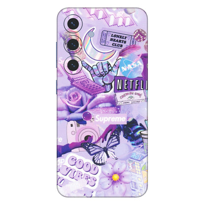 Samsung A/S Series Phone Skins (All Models) - Supreme Purple Magic - Matte Finish (M-88) Samsung Galaxy S25 (5G)