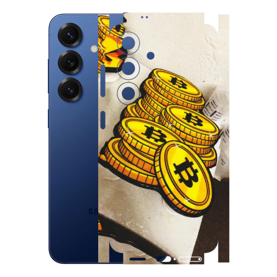 Samsung A/S Series Phone Skins (All Models) - Billionaire Bitcoin Collection - Matte Finish (M-92) Samsung Galaxy S25 (5G)