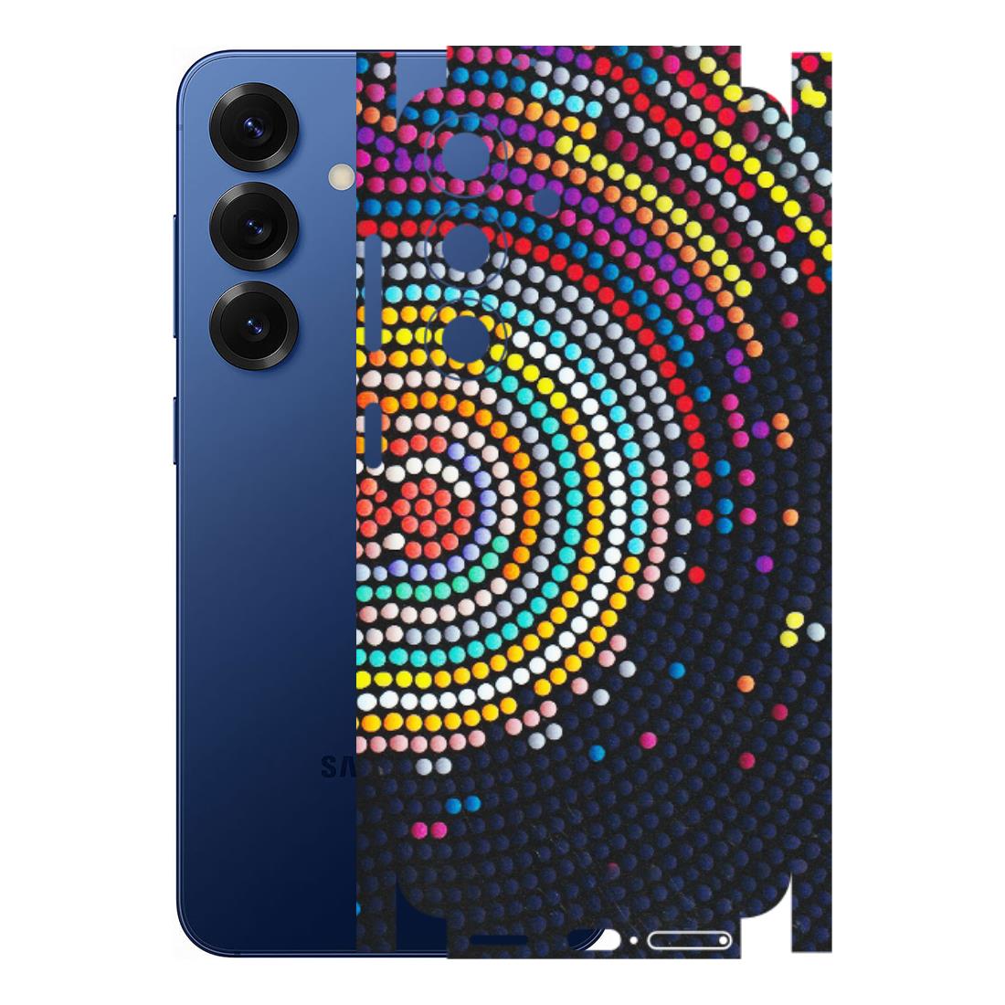 Samsung A/S Series Phone Skins (All Models) - Rainbow Dot Mandala - Matte Finish (M-97) Samsung Galaxy S25 (5G)