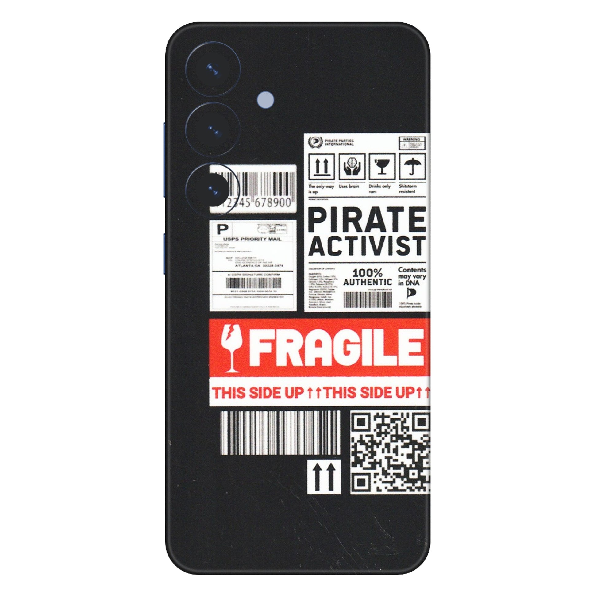 Samsung A/S Series Phone Skins (All Models) - Handle With Care - Matte Finish (M-99) Samsung Galaxy S25 (5G)