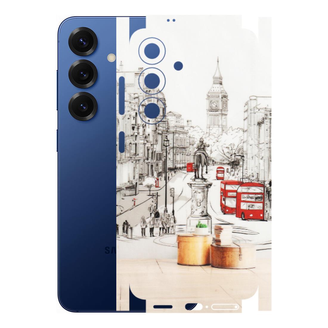 Samsung A/S Series Phone Skins (All Models) - London Street - Transparent Finish (T-02) Samsung Galaxy S25 (5G)