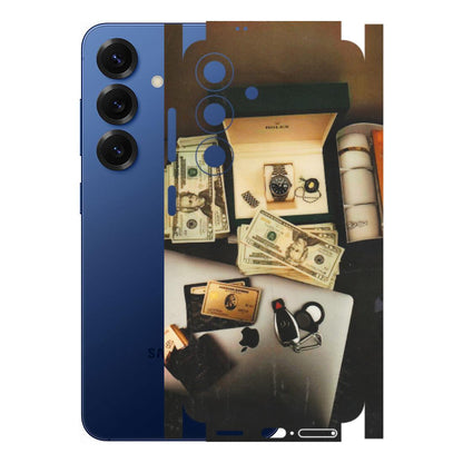 Samsung A/S Series Phone Skins (All Models) - Luxury Lifestyle - Transparent Finish (T-11) Samsung Galaxy S25 (5G)