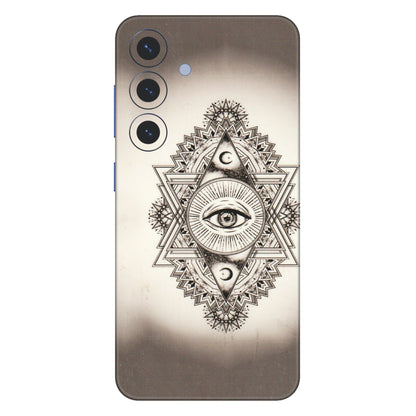 Samsung A/S Series Phone Skins (All Models) - Illuminati Great Eye - Transparent Finish (T-14) Samsung Galaxy S25 (5G)