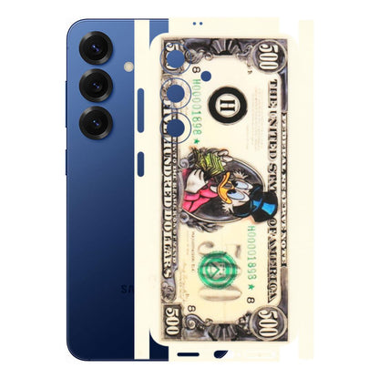 Samsung A/S Series Phone Skins (All Models) - Five Hundred Dollar Duck - Transparent Finish (T-15) Samsung Galaxy S25 (5G)