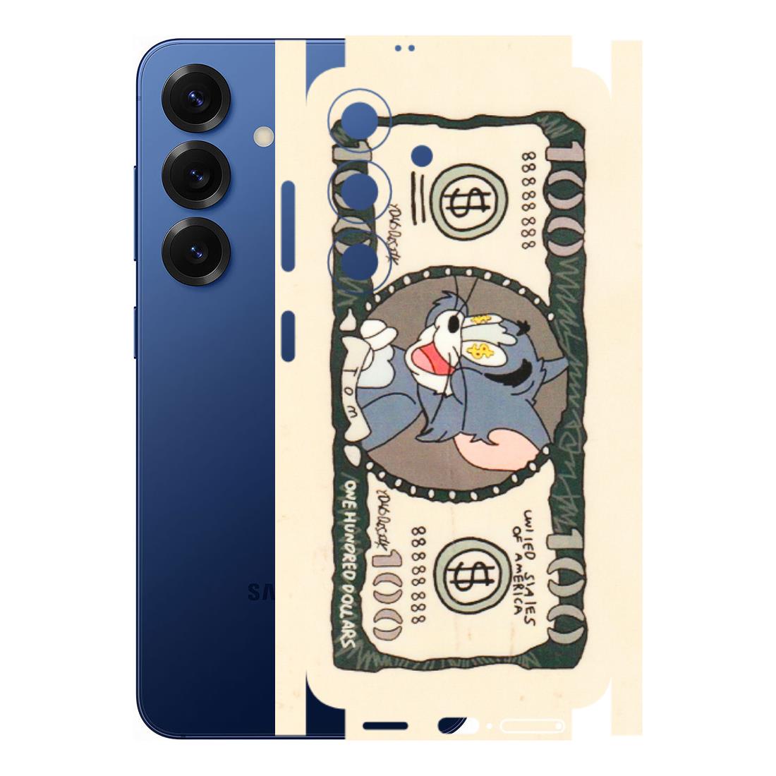 Samsung A/S Series Phone Skins (All Models) - One Hundred Dollar Tom - Transparent Finish (T-16) Samsung Galaxy S25 (5G)