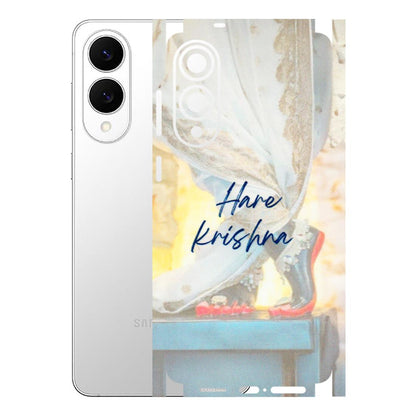 Samsung A/S Series Phone Skins (All Models) - Hare Krishna - 3D Embossed Finish (L-03) Samsung Galaxy S25 Edge
