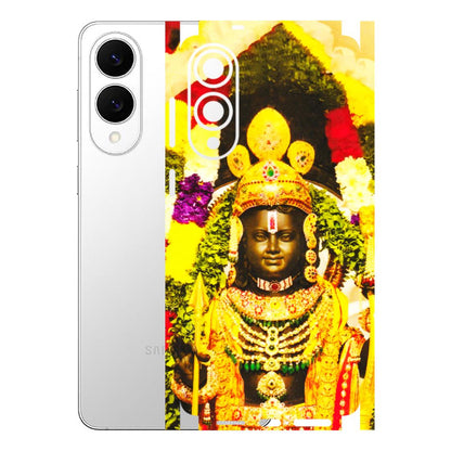Samsung A/S Series Phone Skins (All Models) - Ram Lalla Ayodhya - 3D Embossed Finish (L-103) Samsung Galaxy S25 Edge