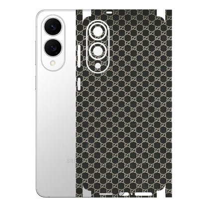 Samsung A/S Series Phone Skins (All Models) - Black G Print - 3D Embossed Finish (L-109) Samsung Galaxy S25 Edge