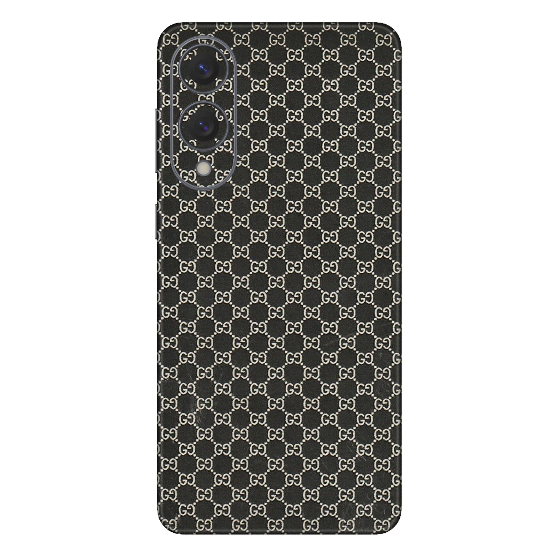 Samsung A/S Series Phone Skins (All Models) - Black G Print - 3D Embossed Finish (L-109) Samsung Galaxy S25 Edge